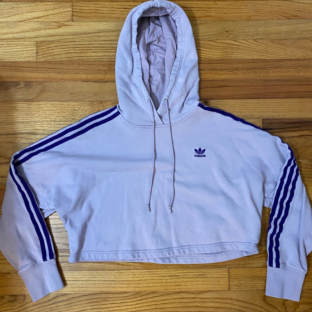 Last Chance! Adidas Cropped Hoodie